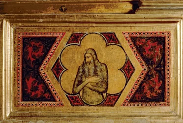 Couronnement de la Vierge Polyptyque (détail)